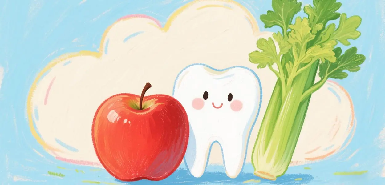 Foods that can prevent dental caries in children