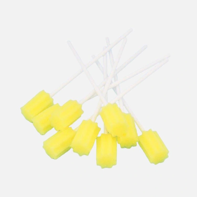 sponge oral stick -disposable oral swabs