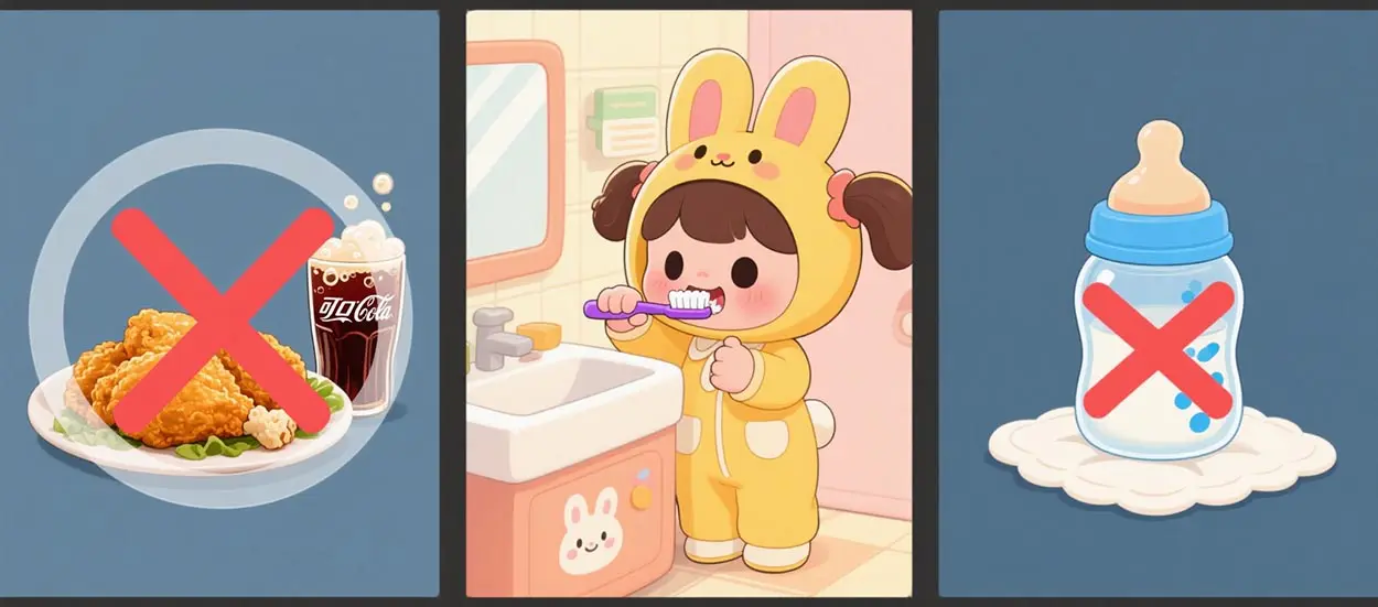 these behaviors easily to dental caries