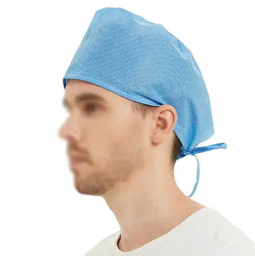 Surgical and medical bouffant caps
